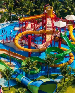 Colour-slide fun at Aqua World, New World Phu Quoc Resort

Bright slides, big splashes, and non-stop moments worth replaying. Race your crew, twist through the rainbow turns, then float it out and soak up that tropical sunshine—Aqua World is pure refresh-mode for kids, grown-ups, and everyone in between.

@newworldphuquocresort
#NewWorldHotels