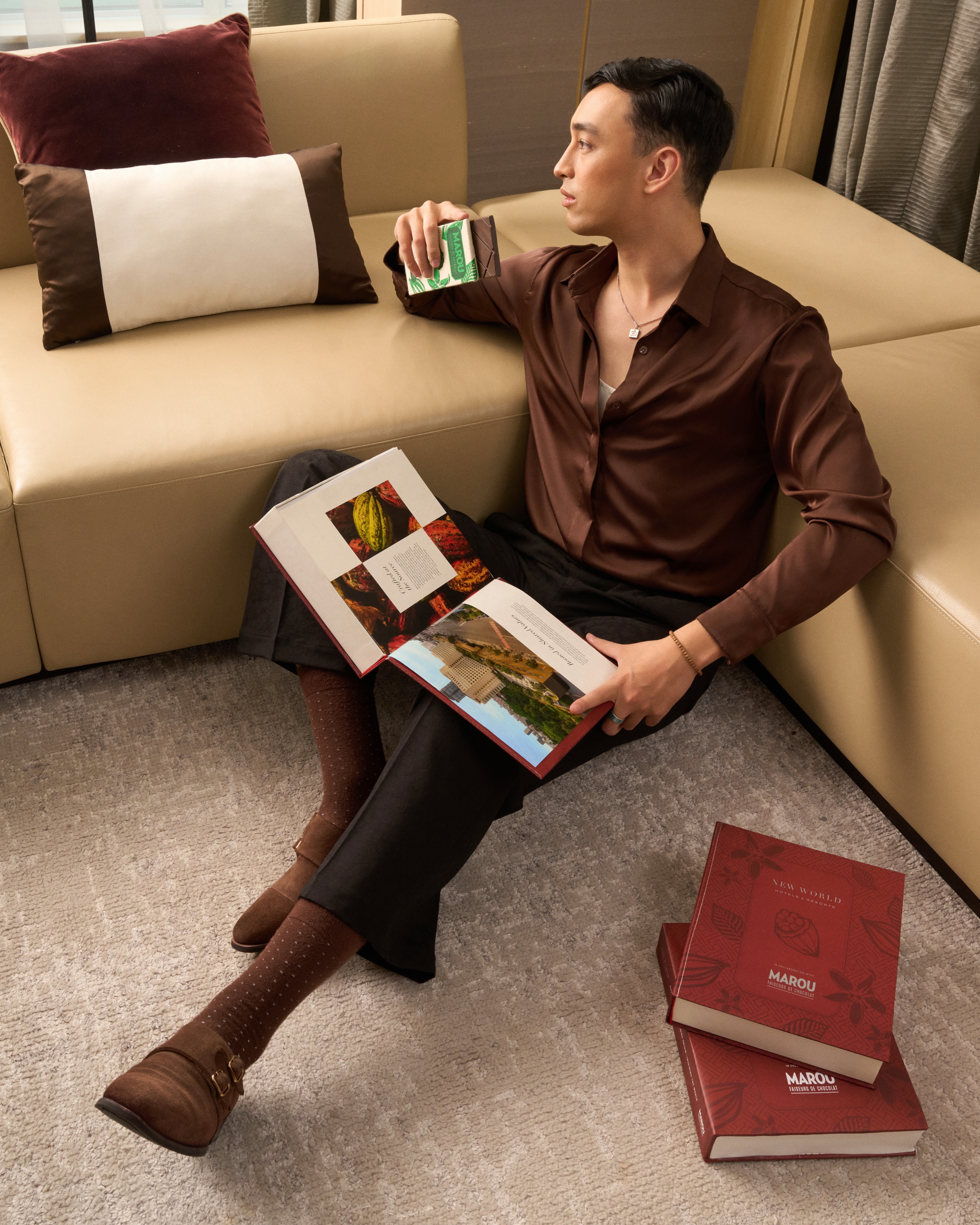 Discover the Story Behind the Collaboration

Behind every memorable experience is a meeting of minds. Step into the journey behind a collaboration between passionate makers, cultural explorers, and hospitality visionaries—united by a shared commitment to craftsmanship and Vietnamese heritage.

Starting 19 June onwards, when you stay at New World Saigon Hotel, you’ll enjoy elevated, curated in-room amenities featuring Marou Chocolate—a beautifully crafted treat throughout your stay. You’ll also get to experience our seasonal pop-up store in the lobby, with an exclusive retail moment offering guests the chance to shop the best summer gift from this limited on-site experience. More activation to launch at New World Phu Quoc Resort and New World Hoiana Beach Resort soon! Stay tuned.

@marouchocolate
@newworldhotels
@newworldphuquocresort
@newworldsaigon
@newworldhoianabeachresort
#MarouXNewWorldHotels
#NewWorldHotels
#BeyondtheSummer
